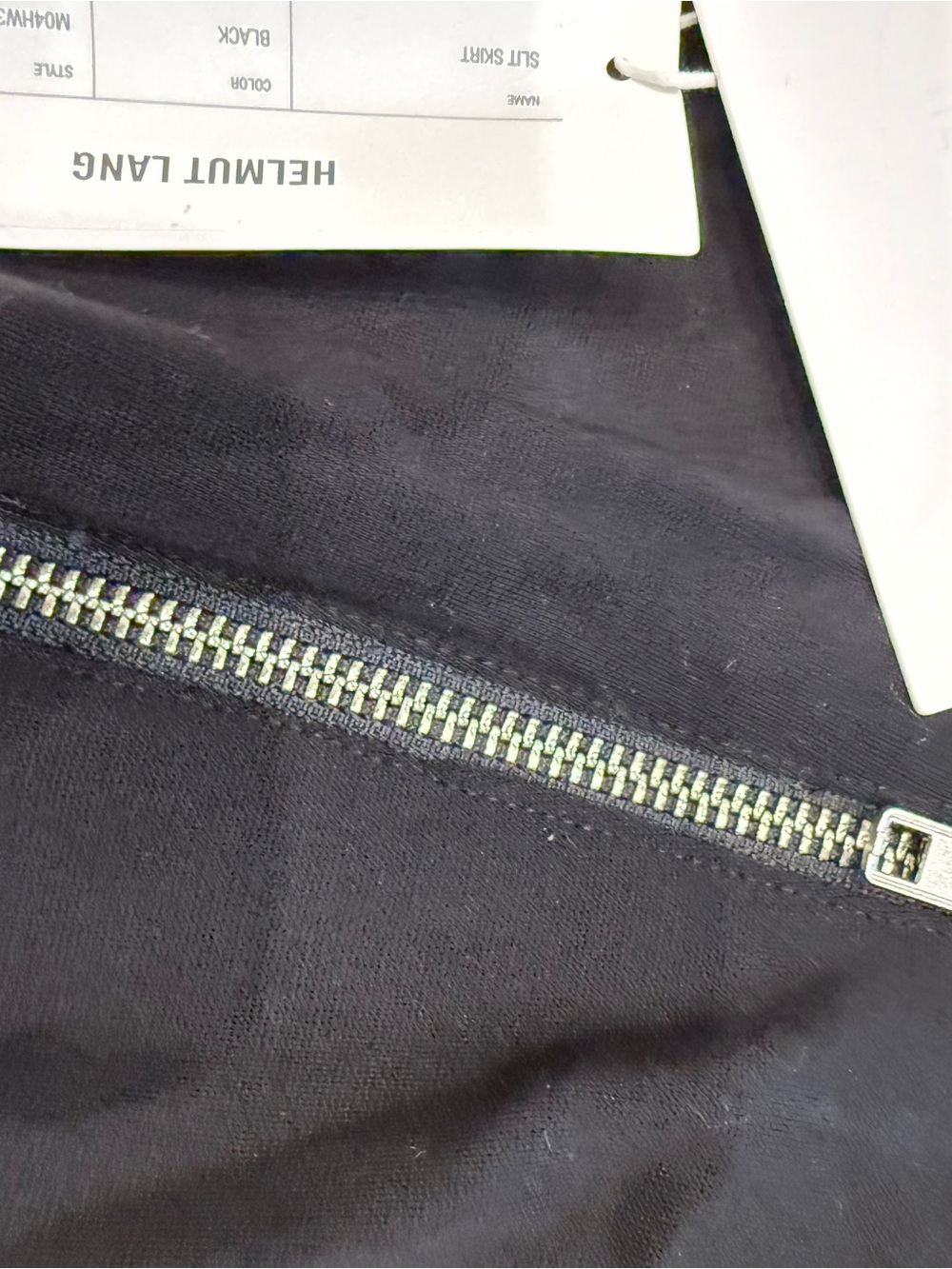Helmut Lang NWT Midi Skirt waist zipper SMALL - Picture 5 of 6